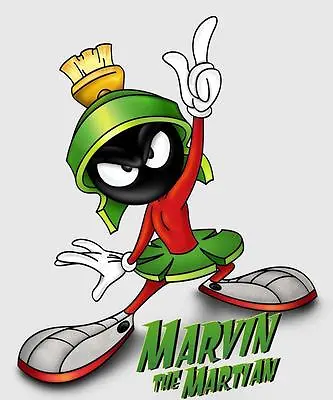 Buy Marvin The Martian  # 10 - 8 X 10 - T Shirt Iron On Transfer • 3.78£