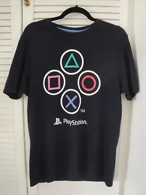 Buy Sony Playstation T-Shirt For Men. VGC. Navy Blue. Size Medium, 38  Chest • 9.99£