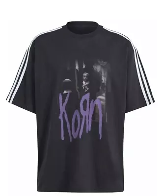 Buy Adidas X Korn Graphic T-Shirt Black Child - Size M In Hand • 129.99£