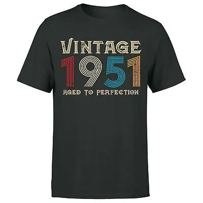 Buy Classic Vintage 1951-1999 Tshirt Unisex - Birthday, Gift, Retro #P1#OR#A • 9.99£