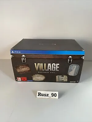 Buy EMPTY BOX/SLEEVE ONLY Resident Evil Village Collectors Edition PS4 IN VG COND • 40£
