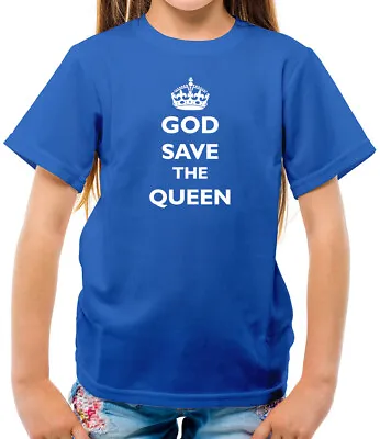 Buy God Save The Queen - Kids T-Shirt - Royal Family - England - English - London • 11.95£