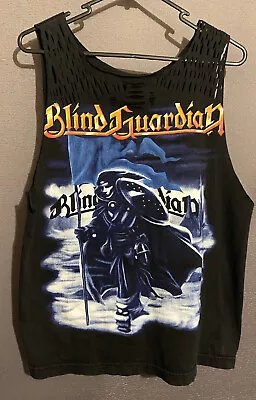 Buy Blind Guardian T-shirt Black Size Medium Tee • 10.75£