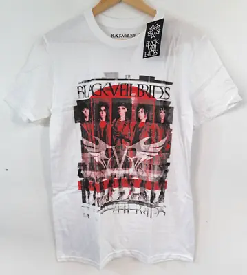 Buy Official Black Veil Brides Group Scatter Band Music T Shirt • 14.99£