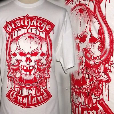 Buy Discharge Official 100% Unique  Punk T Shirt Xxl Bad Clown Clothing • 16.99£
