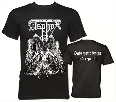 Buy Asphyx - Onto Your Knees And Repent - T-SHIRT - M / L / XL / XXL • 13.84£