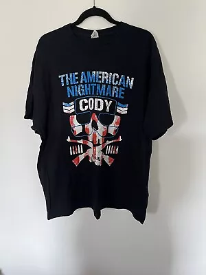 Buy 2XL WWE Cody Rhodes T Shirt • 0.99£