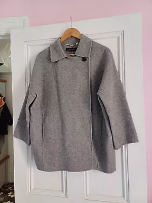 Buy ZARA Rrp £109 Handmade Wool Cape Kimono Jacket Size M • 0.99£