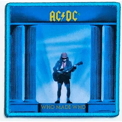 Buy AC/DC Iron-On Printed Album PATCH : WHO MADE WHO : Official Licenced Merch Gift • 4.50£