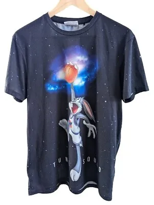 Buy Space Jam T-Shirt - Large - Black - Preowned  Free P&P - Tune Squad - Bugs Bunny • 9.99£