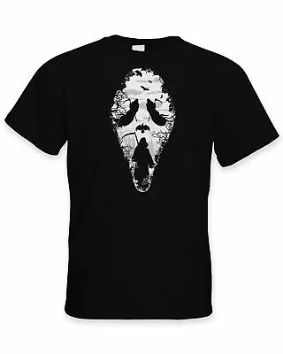 Buy Grim Reaper Scream Men's T-Shirt - Halloween Goth Horror Movie • 12.95£