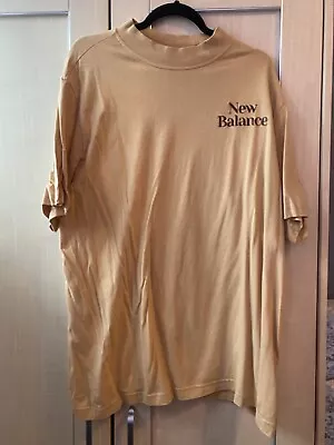 Buy New Balance T Shirt Size XL Cookie/Tan • 8£