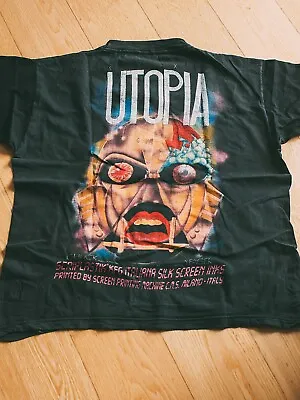 Buy Vintage 90s (1998?) Art  Utopia  Promo T-Shirt • 89.88£