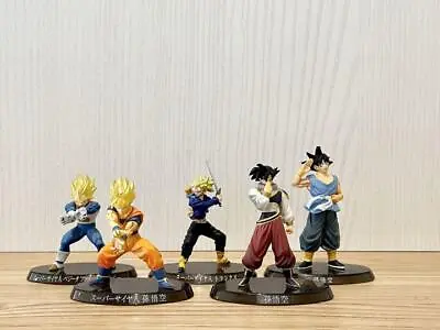 Buy Dragon Ball Z Posing Figure Lot Of 5 Set Super Movable Action Son Goku Vegeta • 56.98£