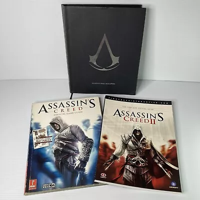 Buy Assassin's Creed Encyclopedia + Assassins Creed 1 & 2 Strategy Guides Bundle Lot • 18.19£