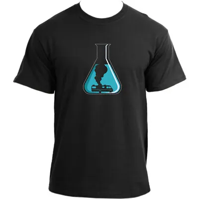 Buy Heisenberg Beaker Formula Walter White Mobile Lab Breaking Bad Inspired T-Shirt • 14.99£