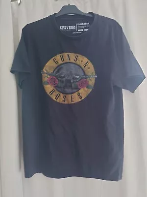 Buy Guns N Roses T-shirts Classic Logo Black UK Size Small  • 15£