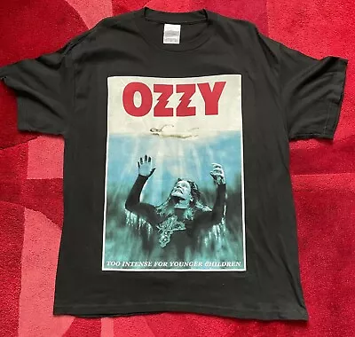 Buy Ozzfest 2003 Tshirt Size L Ozzy Osbourne Metal Jaws • 100£