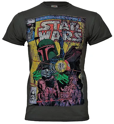 Buy Star Wars T Shirt Comic No. 68 Cover Boba Fett Official New Hope Original • 13.99£
