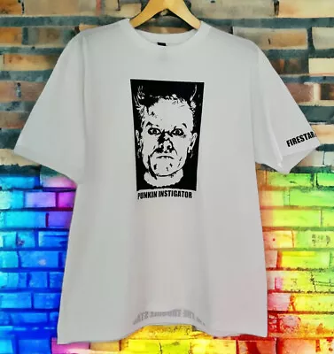 Buy FIRESTARTER - The Prodigy - Keith Flint - PUNKIN INSTIGATOR T-Shirt SMALL-4XL 🎤 • 16.50£