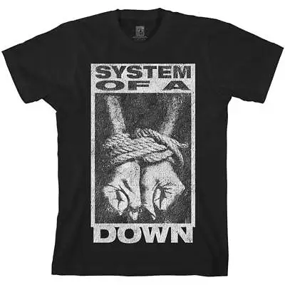 Buy SYSTEM OF A DOWN - Unisex T- Shirt -  Ensnared  - Black Cotton  • 16.99£
