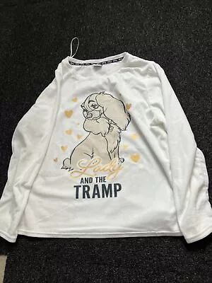 Buy Disney Lady And The Tramp Ladies Pjs Size 14 • 5.01£