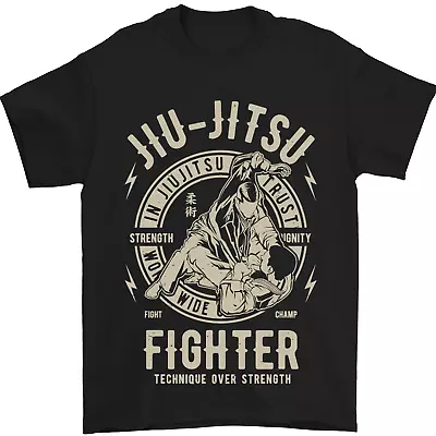 Buy Jiu Jitsu Fighter Mixed Martial Arts MMA Mens T-Shirt 100% Cotton • 10.49£