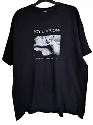 Buy Official Joy Division 'Love Will Tear Us Apart' T Shirt  Size XXL • 9.59£