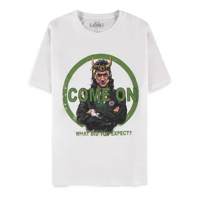 Buy MARVEL COMICS Loki Come On! What Did You Expect? T-Shirt, Male (TS152575LOK) • 14.99£