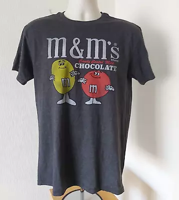 Buy M&M's T-Shirt, Adult M, Official Merchandise, Grey, See Photos For Sizing, NWT • 9.99£