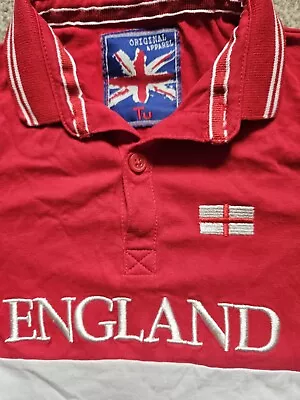 Buy Boys England Polo T Shirt Aged 2-3 Years • 3£
