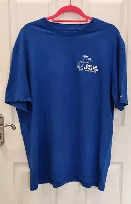 Buy Springfield Snoopy Peanuts California Skateboard Design Blue T Shirt  Size XL • 19.50£