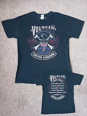 Buy Official Volbeat 2014 Tour T-Shirt - Size L - Heavy Metal Rock - Metallica Ghost • 14.99£