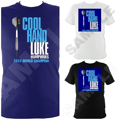 Buy Luke Humphries - 2024 Darts World Champion T-Shirt • 25.99£