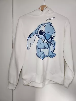 Buy Disney Lilo And Stitch Ohana White Top Unisex Hoodie - XS • 10£