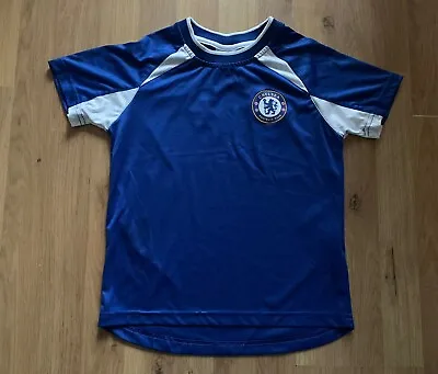 Buy Boys Chelsea Football Shirt Age 9-10 Years • 3.20£