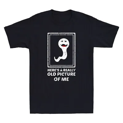 Buy Here's A Really Old Picture Of Me Funny Sperm Humor Gift Vintage Men's T-Shirt • 13.99£