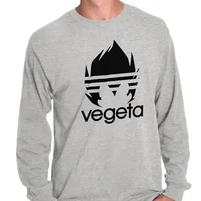 Buy Vegeta Funny Gift Cool  Saiyan Sports Gym Long Sleeve Tshirt For Men Or Wome • 21.78£