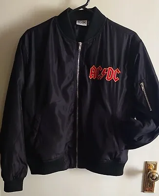 Buy Black Ac/DC Jacket L 1981 Back Forever Young • 59£