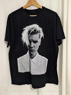Buy Justin Bieber Purpose Tour T Shirt Official Merch Size L Back Print • 18.95£