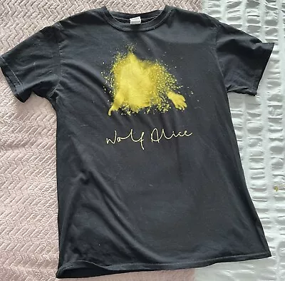 Buy Men's Wolf Alice 2016 Tour T-shirt  Black Medium Chest 38  • 15£