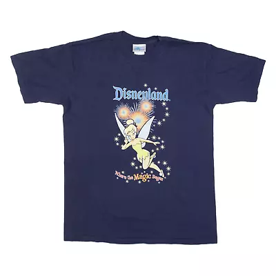 Buy DISNEY Disneyland Resort Tinkerbell Womens T-Shirt Blue USA M • 16.99£