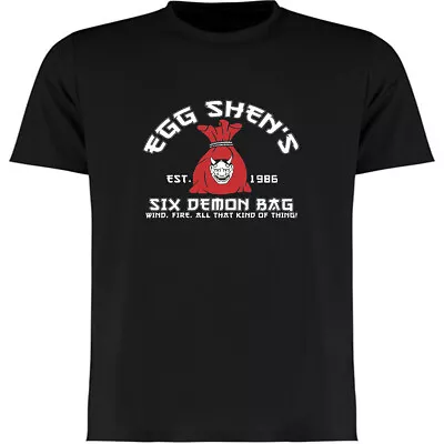 Buy Egg Shen's 6 Demon Big Trouble In Little China Black T-shirt • 12.99£