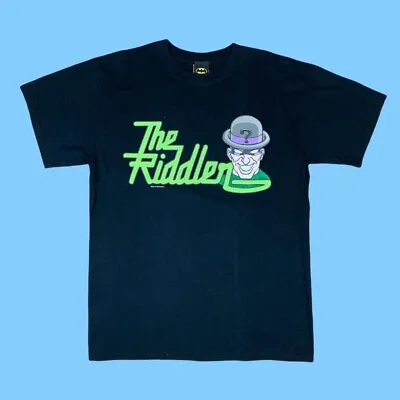 Buy Vintage 2000s The Riddler DC Batman Graphic T-Shirt Size Medium • 25£