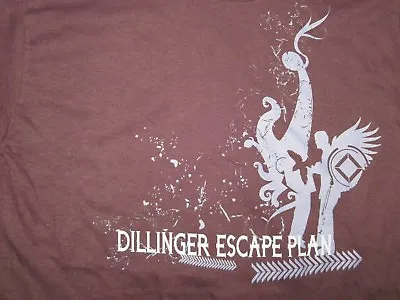 Buy Dillinger, Escape, Plan, Angel, Dove, Cotton, Black, Short Sleeve, Shirt,  YMED • 9.63£