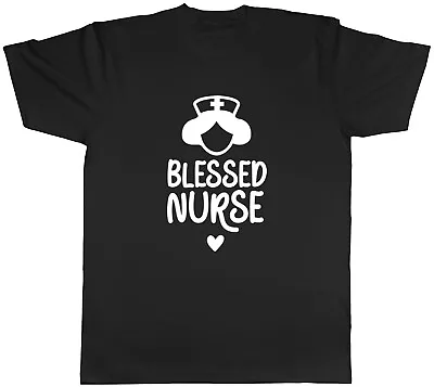 Buy Blessed Nurse Mens T-Shirt Greatful Appreciation Thank You Unisex Tee Gift • 8.99£