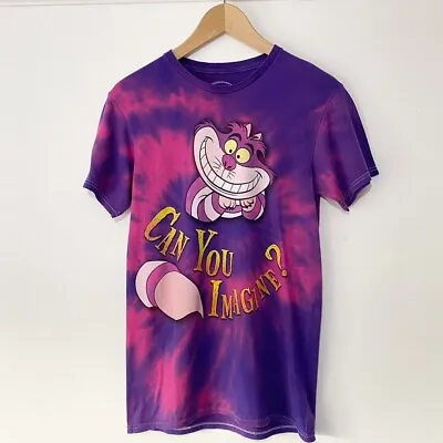 Buy Disney Cheshire Cat Tie Dye T Shirt Size Small • 14.95£