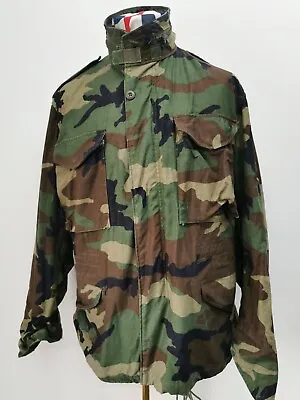 Buy Vintage US Army M-65 Camoflage Dated 1986 Size Medium Short • 45£