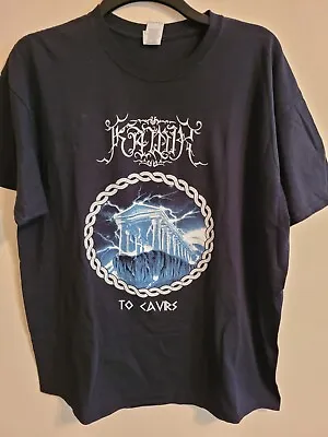 Buy Kawir To Cavirs Shirt Size Xl Black Metal Rotting Christ Bathory • 10£
