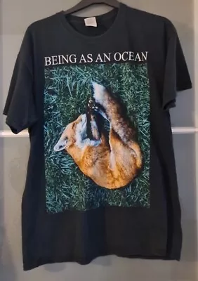 Buy Being As An Ocean T Shirt Post-Hardcore Rock Metal Band Merch Tee Size Large • 15.30£